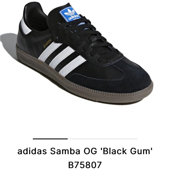 The adidas Samba OG 'Black Gum' is a classic shoe with a modern twist.